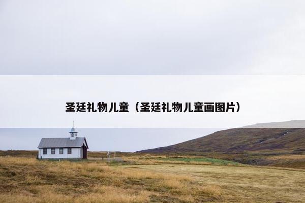 圣廷礼物儿童（圣廷礼物儿童画图片）
