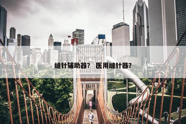 缝针辅助器？ 医用缝针器？