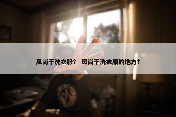 凤岗干洗衣服？ 凤岗干洗衣服的地方？