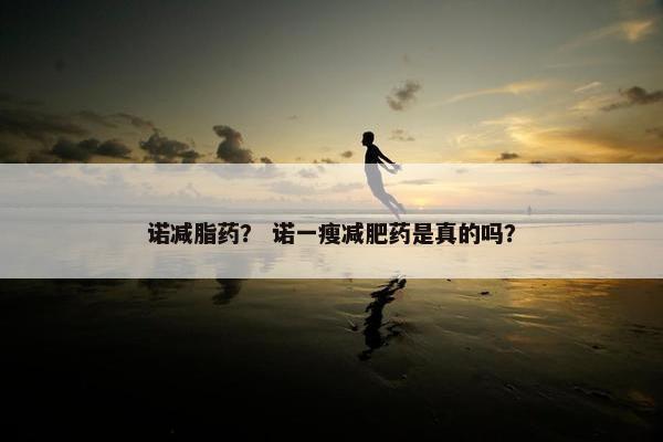 诺减脂药？ 诺一瘦减肥药是真的吗？