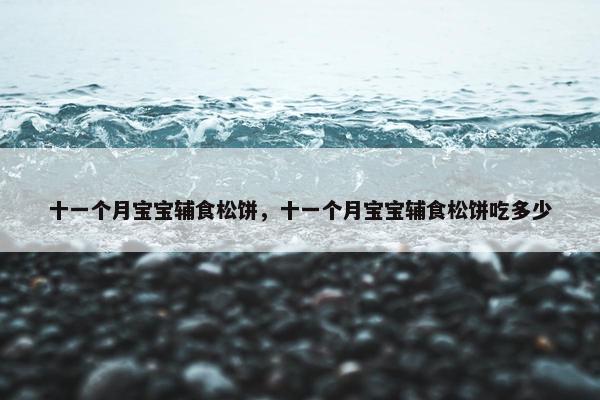 十一个月宝宝辅食松饼，十一个月宝宝辅食松饼吃多少