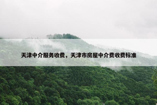 天津中介服务收费,天津市房屋中介费收费标准 天津中介服务收费,天津市房屋中介费收费标准
